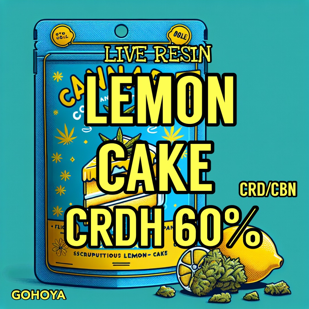 CRDHリキッド 60% 1ml（LEMON CAKE）