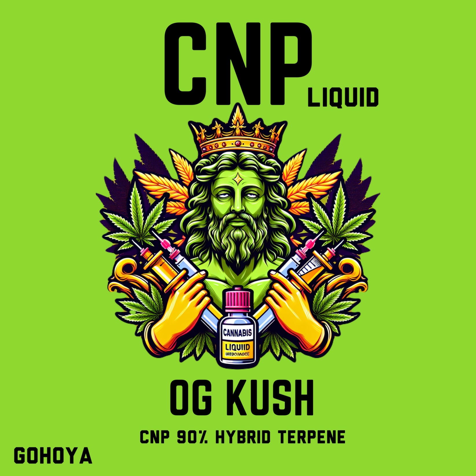 CNP 90%リキッド 1ml （OG KUSH or MANGO KUSH）