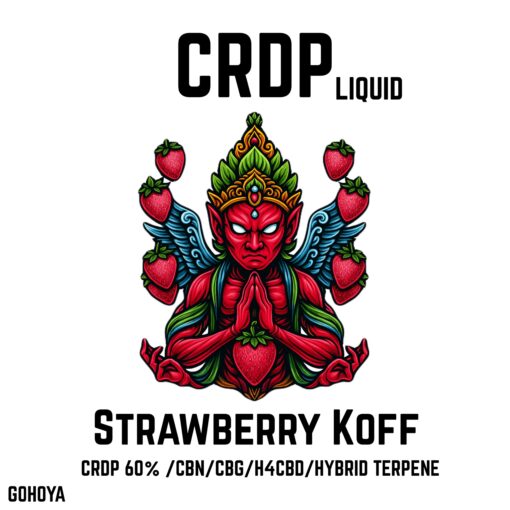 CRDPリキッド 30% or 60% 1ml（STRAWBERRY KOFF）