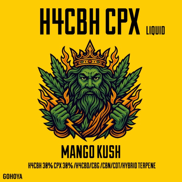 H4CBH × CPXリキッド 1ml （MANGO KUSH） or （OG KUSH）