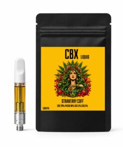 Alternative view of CBX リキッド STRAWBERRY KOFF 1ml｜CBX 70% H4CBD 10% CBD CBG 配合｜高濃度 カンナビノイド